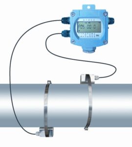 Battery Powered Clamp On Water Flow Meter